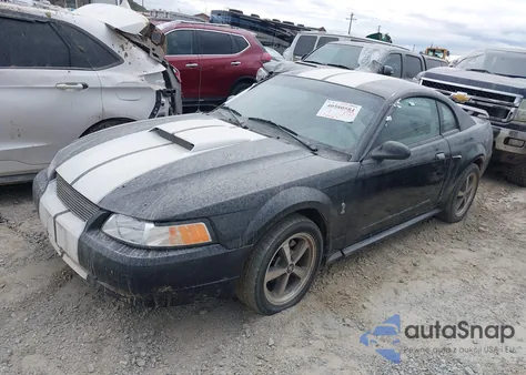 2002 Ford Mustang из США, поврежденный, VIN 1FAFP40412F170034